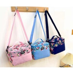 21070 Floral Thermal Insulated Lunch Tote Bag 6L