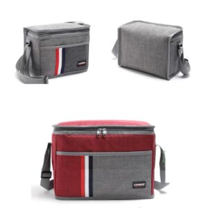 CL802-4 Compact Thermal Insulated Lunch Tote Shoulder Bag
