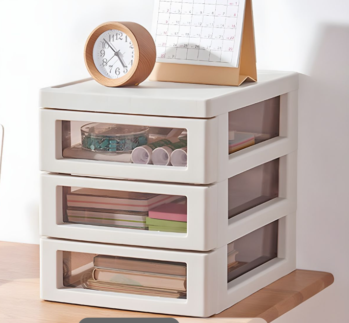 6598-7 Desk Side Storage For Document, Small Items, Stable and Quiet - Image 2