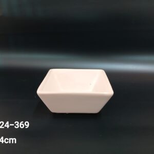R-24-369 Square Cube Like Ceramic Saucer
