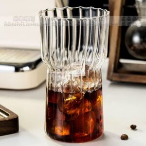 0806-6 Bamboo Grove Medium Glass Cup