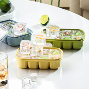 2306-1 Stackable Airtight Storage Box with Ice Cube Tray – 4-in-1 Design
