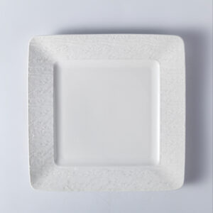 134c20-1518526 Set of 4pcs Square Dinner Plate 26.5CM × 2.5CM