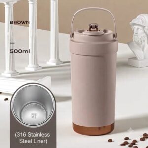 ZF-8512 Vacuum Coffee Flask 500ML - Brown