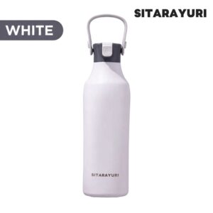 ZF-089 Vacuum Travel Flask 720ML - White / Grey