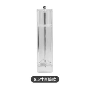 BLF-4 Premium Acrylic Salt & Pepper Grinder Mill – Manual Spice Grinding Bottle (21cm)