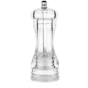 BLF-3 Premium Acrylic Salt & Pepper Grinder Mill – Manual Spice Grinding Bottle (21.5cm)