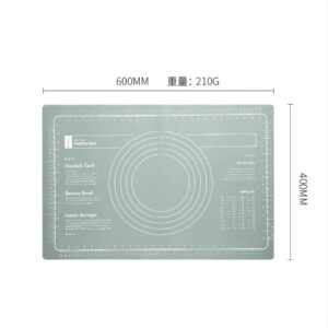Premium Non-Stick Silicone Pastry Baking Mat – 60 × 40cm Reusable Dough Rolling Mat