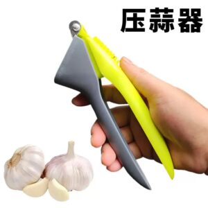 Ergonomic Heavy-Duty Garlic Press & Garlic Crusher