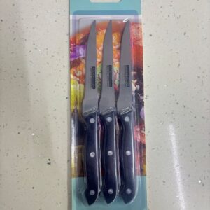 3-Piece Stainless Steel Paring Knife Set